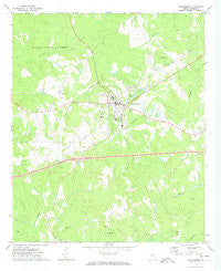 Greensboro Georgia Historical topographic map, 1:24000 scale, 7.5 X 7.5 Minute, Year 1972