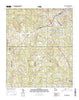 Griffin South Georgia Current topographic map, 1:24000 scale, 7.5 X 7.5 Minute, Year 2014