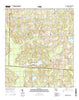 Grooverville Georgia Current topographic map, 1:24000 scale, 7.5 X 7.5 Minute, Year 2014