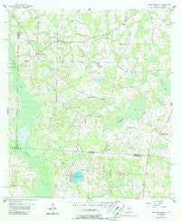 Grooverville Georgia Historical topographic map, 1:24000 scale, 7.5 X 7.5 Minute, Year 1956