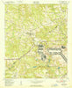Grovetown Georgia Historical topographic map, 1:24000 scale, 7.5 X 7.5 Minute, Year 1950