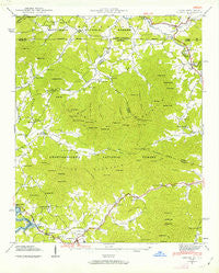 Gumlog Georgia Historical topographic map, 1:24000 scale, 7.5 X 7.5 Minute, Year 1941