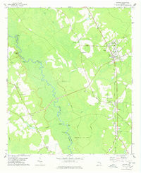 Guyton Georgia Historical topographic map, 1:24000 scale, 7.5 X 7.5 Minute, Year 1978