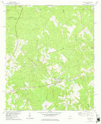 Haddock Georgia Historical topographic map, 1:24000 scale, 7.5 X 7.5 Minute, Year 1978