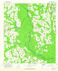 Hahira West Georgia Historical topographic map, 1:24000 scale, 7.5 X 7.5 Minute, Year 1961
