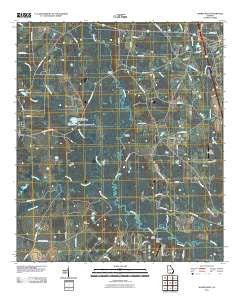 Hahira West Georgia Historical topographic map, 1:24000 scale, 7.5 X 7.5 Minute, Year 2011