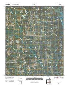 Haralson Georgia Historical topographic map, 1:24000 scale, 7.5 X 7.5 Minute, Year 2011