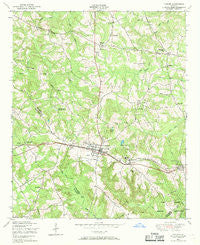 Harlem Georgia Historical topographic map, 1:24000 scale, 7.5 X 7.5 Minute, Year 1948