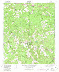 Harlem Georgia Historical topographic map, 1:24000 scale, 7.5 X 7.5 Minute, Year 1948