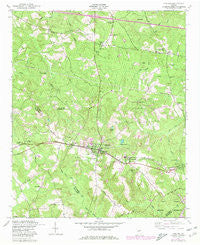 Harlem Georgia Historical topographic map, 1:24000 scale, 7.5 X 7.5 Minute, Year 1948