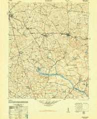 Harlem Georgia Historical topographic map, 1:62500 scale, 15 X 15 Minute, Year 1948