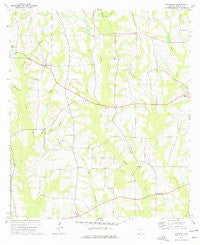 Hartsfield Georgia Historical topographic map, 1:24000 scale, 7.5 X 7.5 Minute, Year 1974
