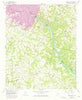 Hartwell Dam Georgia Historical topographic map, 1:24000 scale, 7.5 X 7.5 Minute, Year 1959