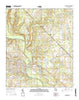 Hawkinsville Georgia Current topographic map, 1:24000 scale, 7.5 X 7.5 Minute, Year 2014