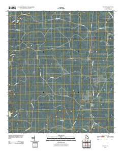 Haylow Georgia Historical topographic map, 1:24000 scale, 7.5 X 7.5 Minute, Year 2011