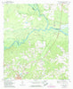 Hazlehurst North Georgia Historical topographic map, 1:24000 scale, 7.5 X 7.5 Minute, Year 1971