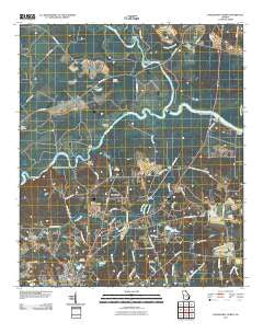 Hazlehurst North Georgia Historical topographic map, 1:24000 scale, 7.5 X 7.5 Minute, Year 2011