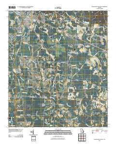 Hazlehurst South Georgia Historical topographic map, 1:24000 scale, 7.5 X 7.5 Minute, Year 2011