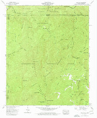 Hemp Top Georgia Historical topographic map, 1:24000 scale, 7.5 X 7.5 Minute, Year 1959
