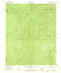 Hemp Top Georgia Historical topographic map, 1:24000 scale, 7.5 X 7.5 Minute, Year 1959