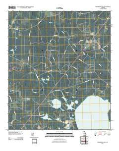 Henderson Still Georgia Historical topographic map, 1:24000 scale, 7.5 X 7.5 Minute, Year 2011
