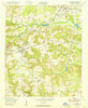 Hephzibah Georgia Historical topographic map, 1:24000 scale, 7.5 X 7.5 Minute, Year 1950