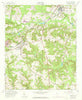 Hephzibah Georgia Historical topographic map, 1:24000 scale, 7.5 X 7.5 Minute, Year 1957