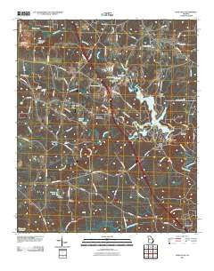 High Falls Georgia Historical topographic map, 1:24000 scale, 7.5 X 7.5 Minute, Year 2011