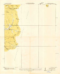 Hightower Bald Georgia Historical topographic map, 1:24000 scale, 7.5 X 7.5 Minute, Year 1935