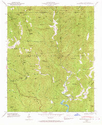 Hightower Bald Georgia Historical topographic map, 1:24000 scale, 7.5 X 7.5 Minute, Year 1946