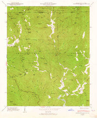Hightower Bald Georgia Historical topographic map, 1:24000 scale, 7.5 X 7.5 Minute, Year 1946