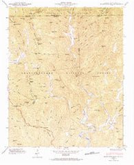 Hightower Bald Georgia Historical topographic map, 1:24000 scale, 7.5 X 7.5 Minute, Year 1946