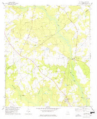 Hilltonia Georgia Historical topographic map, 1:24000 scale, 7.5 X 7.5 Minute, Year 1978