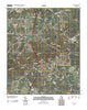 Hilyer Georgia Historical topographic map, 1:24000 scale, 7.5 X 7.5 Minute, Year 2011