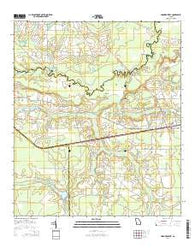 Hoboken West Georgia Current topographic map, 1:24000 scale, 7.5 X 7.5 Minute, Year 2014