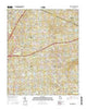 Hog Mountain Georgia Current topographic map, 1:24000 scale, 7.5 X 7.5 Minute, Year 2014
