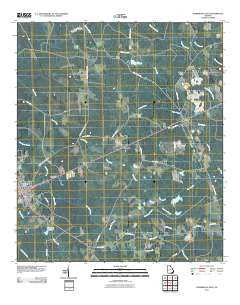Homerville East Georgia Historical topographic map, 1:24000 scale, 7.5 X 7.5 Minute, Year 2011