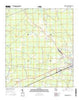 Homerville West Georgia Current topographic map, 1:24000 scale, 7.5 X 7.5 Minute, Year 2014