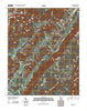 Hooker Georgia Historical topographic map, 1:24000 scale, 7.5 X 7.5 Minute, Year 2010
