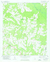 Hopeulikit Georgia Historical topographic map, 1:24000 scale, 7.5 X 7.5 Minute, Year 1978