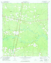 Hortense Georgia Historical topographic map, 1:24000 scale, 7.5 X 7.5 Minute, Year 1978