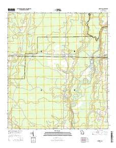Howell Georgia Current topographic map, 1:24000 scale, 7.5 X 7.5 Minute, Year 2014
