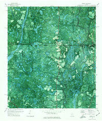 Howell Georgia Historical topographic map, 1:24000 scale, 7.5 X 7.5 Minute, Year 1971