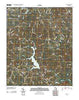 Hulett Georgia Historical topographic map, 1:24000 scale, 7.5 X 7.5 Minute, Year 2011