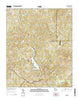 Hulett Georgia Current topographic map, 1:24000 scale, 7.5 X 7.5 Minute, Year 2014