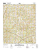 Hull Georgia Current topographic map, 1:24000 scale, 7.5 X 7.5 Minute, Year 2014