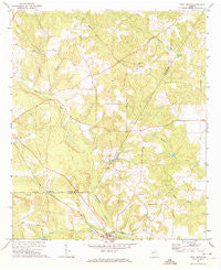 Ideal North Georgia Historical topographic map, 1:24000 scale, 7.5 X 7.5 Minute, Year 1971