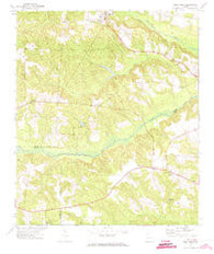 Ideal South Georgia Historical topographic map, 1:24000 scale, 7.5 X 7.5 Minute, Year 1971