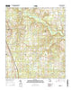 Idlewood Georgia Current topographic map, 1:24000 scale, 7.5 X 7.5 Minute, Year 2014