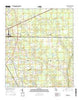 Indianola Georgia Current topographic map, 1:24000 scale, 7.5 X 7.5 Minute, Year 2014